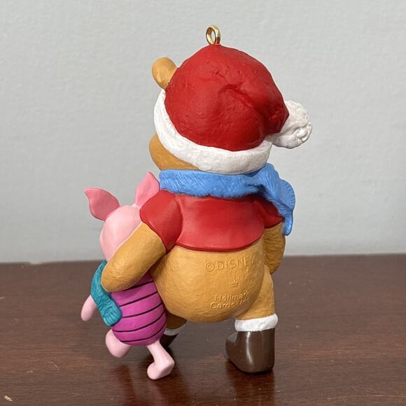 Vintage Hallmark Ornament Disney Winnie the Pooh & Piglet 1996 - Picture 4 of 8